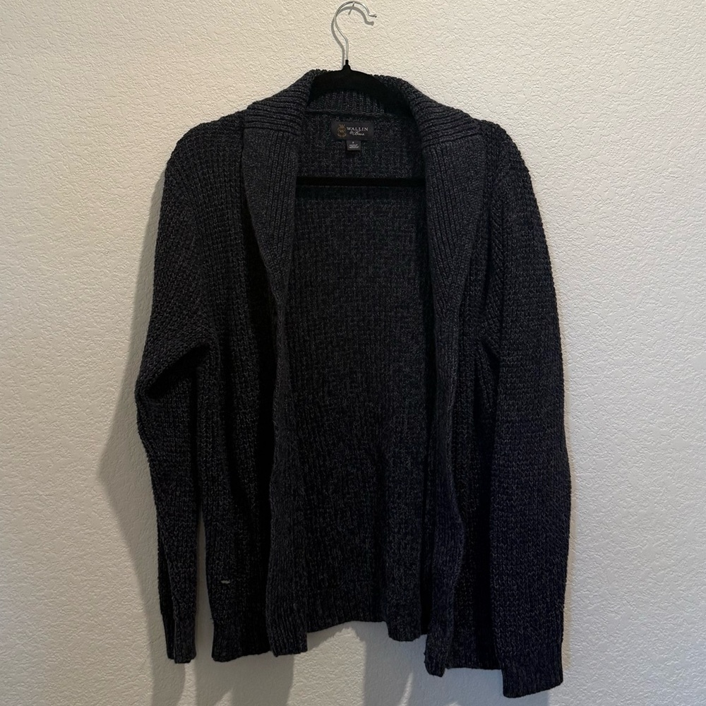 Wallin & Bris Open-Front Cardigan